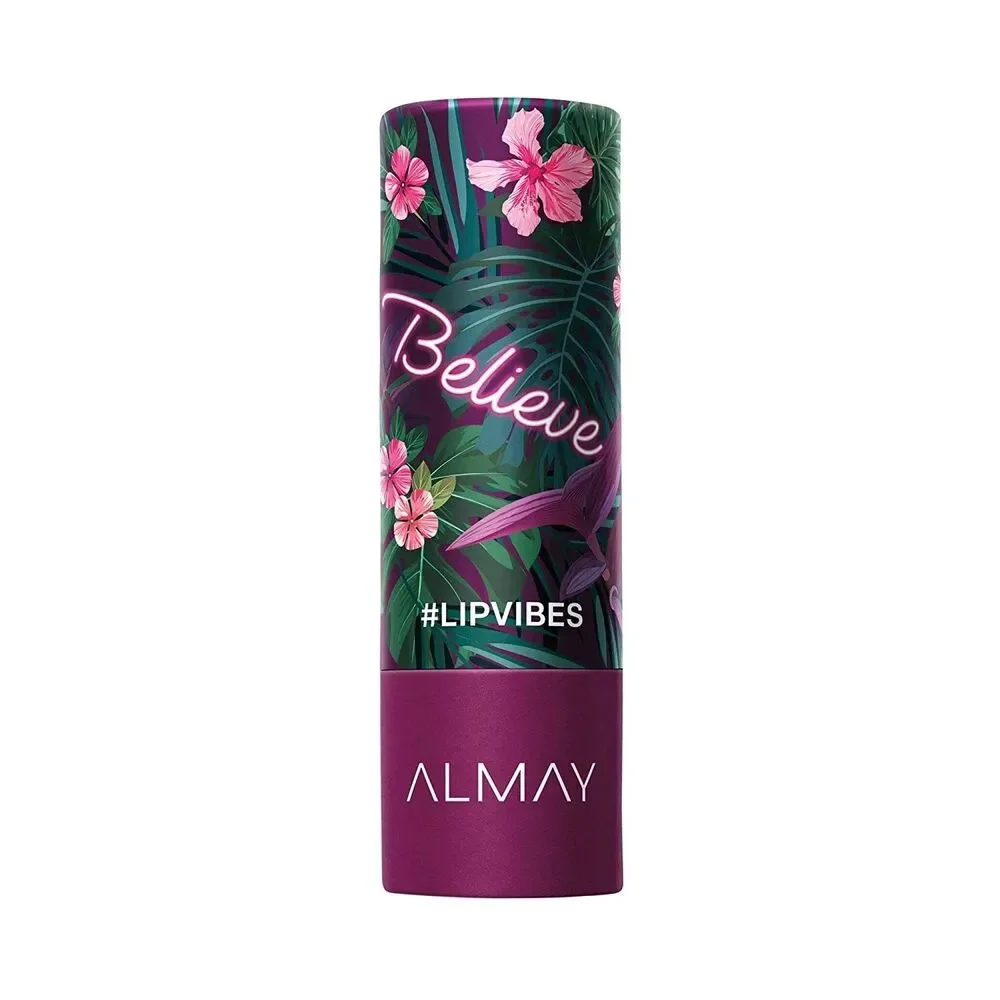 Almay Lip Vibes Lipstick with Vitamin E Oil & Shea Butter - 019 Believe